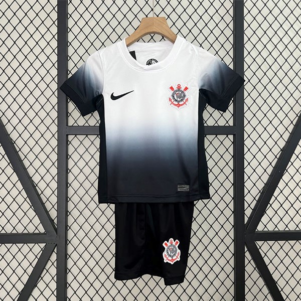 Camiseta Corinthians Replica Primera Ropa Niño 2024/25